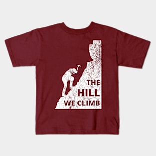 The Hill We Climb - Gorman Poet - Inauguration Poem Kids T-Shirt